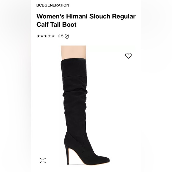 BCBG Generation Black Boots NIB - Picture 5 of 7
